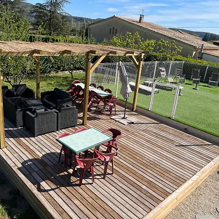 Avec Piscine Dans Pont D'arc וילה *